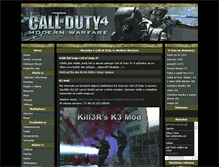 Tablet Screenshot of cod4.ghry.cz